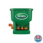 Scotts Whirl Hand-powered Spreader For Grass Seed Fertilizer Salt Ice Melt. Fixed Price $42.80.