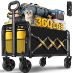 Best Foldable Collapsible Wagons Carts With Wheels Folding Utility. Fixed Price $55.27.