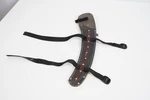 Weaver 08-03016 14 In. Rubberized Curved Back Leg Mount Saw Scabbard. Fixed Price $25.00.