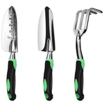 Zuzuan Tool Set 3 Pack Aluminum Heavy Duty Gardening Kit Includes Hand. Fixed Price $20.60.