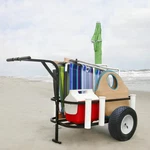 Sea Striker Deluxe Surf, Pier And Beach Cart. Fixed Price $185.00.