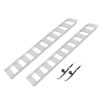 Cargosmart Aluminum Straight Fixed Ramp With Treads (2PK) - Easily And Safely.... Fixed Price $177.99.