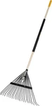 True Temper Tine Leaf Rake With Hardwood/steel Handle For Lawns, Black. Fixed Price $61.95.