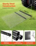 Vevor Drag Harrow, 4 X Ft Chain - Made From Q235 Steel, Utv Tractor Att. Fixed Price $99.90.