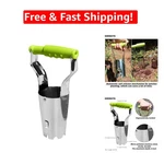 Sturdy Stainless Steel Bulb Transplanter - Automatic Soil Release Gardening Tool. Fixed Price $21.57.