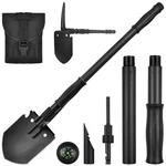 Survival Shovel, (28.3'') Camping Folding Military Spade Multitool, T.... Fixed Price $67.80.