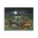 Stupell Industries Animal Pairs Watering Hole Wall Plaque Art Design By Ru.... Fixed Price $19.62.