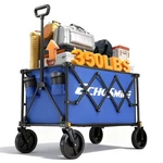 Echosmile Collapsible Folding Wagon Cart 350LBS Capacity Heavy Duty Utility. Fixed Price $63.15.