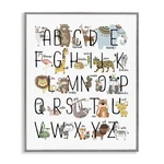 Stupell Industries Boho Animal Abcs Grey Framed Wall Art, 16X20, Design By Ar.... Fixed Price $41.31.