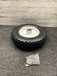 Maxxhaul 51067, 12" Flat Free Solid All-purpose Tire 4.10/3.50-6. Fixed Price $27.20.