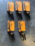 Lot 5 Fiskars Garden Swivel Grass Shears Black & Orange. Fixed Price $94.99.