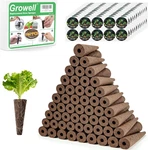 Hydroponic Grow Sponges Pods Kit Labels Indoor Garden Seed Starter Set. Fixed Price $35.95.