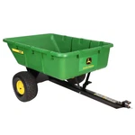 650 Lb. 10 Cu. Ft. Tow-behind Poly Utility Cart. Fixed Price $430.08.