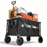 Echosmile Collapsible Foldable Wagon Cart With 350LBS Weight Capacity, Heavy .... Fixed Price $72.63.