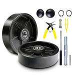Pallet Jack/truck Steering Wheels Set With Axle, Fasteners And Protective Cap.... Fixed Price $70.10.