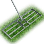 Lawn Leveling Rake, 30 X 10 Heavy Duty Tool For Soil W/67 Handle. Fixed Price $29.99.