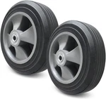 Lotfancy 8 Inch Hand Truck Wheels, 2PCS Solid Flat Free Tires Replacement For. Fixed Price $24.99.