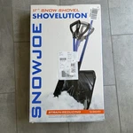 Snow Joe SJ-SHLV01 Shovelution 18" Strain-reducing Blue. Fixed Price $51.00.