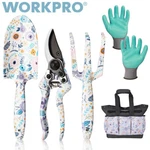 Workpro 5PC Tool Set Heavy Duty Gardening Hand W/garden Bag. Fixed Price $29.99.