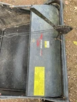 Brinly Cart Black Metal Plastic 2 Wheels Dumping Function. Fixed Price $35.00.