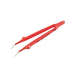 Wiha Tools 75302 Insulated Angled Fine Tip Tweezers, 6 Inch. Fixed Price $41.93.