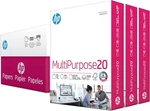 Hp Printer Paper 8.5 X 11 Multipurpose 3-REAM Case 96 Bright 1500 Sheets. Fixed Price $66.62.