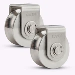 2PACK Pulley Block 304 Stainless Steel Roller, Inch Heavy Duty Dup.... Fixed Price $26.08.