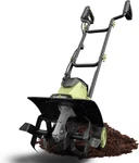 Soyus 14 Inch Electric Tiller Cultivator 12 Amp Corded For Gardening,. Fixed Price $110.34.