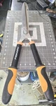 Fiskars Power-lever Steel Handle Hedge Shears. Fixed Price $10.90.