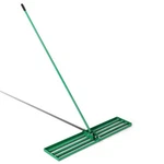 36/30/48 X10" Lawn Leveling Rake Tool With 78" Steel Extended Handle. Fixed Price $34.50.