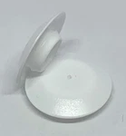 White Plastic Flush Type Hole Plugs 7/8" Head Designed For 1/2",. Fixed Price $17.50.