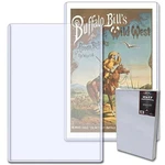 Bcw 11 X 17 Art And Print Toploader - Pack Of 10 Crystal Clear, Rigid Pvc .... Fixed Price $51.20.