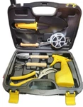 Garden Tools 7 Piece Set W/ Carrying Case Shears Shovels Rake Cable Spray Bottle. Fixed Price $23.36.