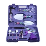 Tools Set, Jumphigh 10 Pieces Gardening With Floral Purple. Fixed Price $58.99.