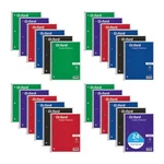 Oxford Spiral Notebooks, 1 Subject, Wide Ruled, 70 Sheets, 24 Pack, Asst. Colors. Fixed Price $186.90.