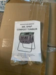Trading Company Mr.spin Compost Tumbler 160 Liters / 43 Gallon Dual Chamber. Fixed Price $69.99.