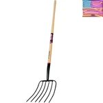 Tru Pro 54-INCH Manure Fork 6-TINE, Ash Handle. Fixed Price $119.77.