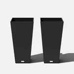 Veradek Midland 30 In. Black Plastic Tall Square Multipurpose Planter 2-PACK. Fixed Price $149.27.