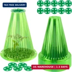 Uqm 30 Pack Garden Cloches For Plants, Reusable Bell Protector With Rotary. Fixed Price $35.73.