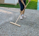 Large Zen Garden Smoother Tool Outdoor Big T-shaped Japanese Rake 48.... Fixed Price $53.64.