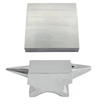 Set Of 2 Horn Anvil & Steel Bench Block, Jewelry Flattening And Shaping Tools. Fixed Price $19.95.