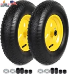 Ar-pro (2-PACK) 4.80/4.00-8" Tire And Wheel, 16" Pneumatic Wheels With 3/4". Fixed Price $79.01.