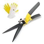 Jardineer Grass Shears Handheld, Razorsharp Clippers, Yellow. Fixed Price $20.61.