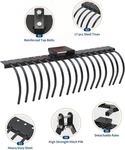 50" Landscape RAKE,3 Point Hitch Tractor CATEGORY-0 With 360 Degree. Fixed Price $192.98.
