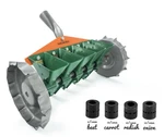 Varomorus Garden Hand Manual Seeder 5 Row Planter Sowing Vegetable Seeds Metal. Fixed Price $124.95.