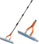 Rake, 15-INCH Lawn Thatching Robust Dethatcher Orange. Fixed Price $64.85.