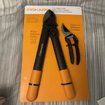 Fiskars 15 Inch Lopper Hand Pruner Set. Fixed Price $39.99.