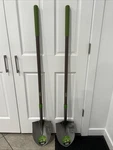 Lot Of Ames Round Point Shovel With Fiberglass Handle Model 25332100 New. Fixed Price $89.99.