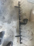 Agri-fab Dethatcher Attachment 42"W Steel 14-TINES 1-ROW Adjustable Mounting. Fixed Price $95.00.
