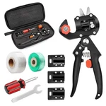 Krewey 2-IN-1 Garden Grafting Tools Pruner Kit, V-graft Omega-graft And U-graft. Fixed Price $28.40.